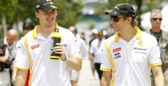 Robert Kubica i Vitaly Petrov